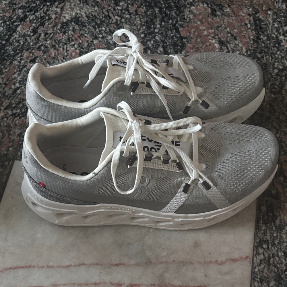 On Running Women's Gray Athletic Shoes